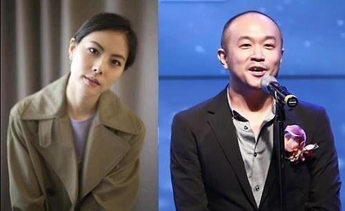(왼쪽부터)가수 박지윤과 조수용 카카오 공동대표. [사진=연합뉴스]