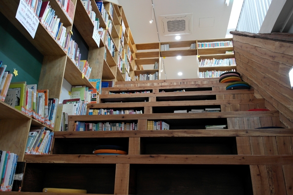 제주북초등학교 김영수도서관의 내부 공간 모습. ⓒ미디어제주