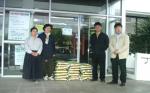 원불교 신제주교당, 독거노인에 쌀 전달