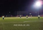 여자축구전지훈련팀, 성산읍 지역축구회와 친선경기 펼쳐