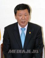김용하 의장 "김 지사 불출마 선언 매우 안타깝다"