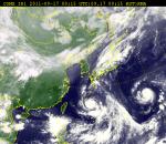 태풍 선까 북상, 태풍 로키와 함께 일본으로? ‘예측불허’