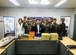 한국건강관리협회 제주지부, 해군 301전대대 금연 성공 수료식 개최