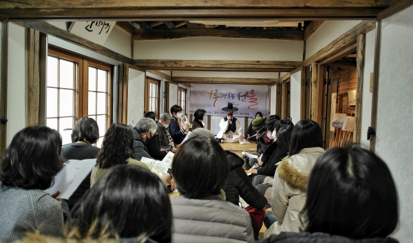 18일 제주북초 김영수도서관에서 마련된 행사. 미디어제주