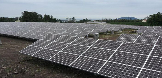 제주도내 태양광 발전 시설. 태양광 발전 시설의 출력제어는 2021년 처음 발생, 지난해에는 28회까지 나타났었다.