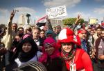 이집트 시민들, 무바라크 대통령 퇴진 축하