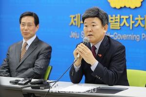 김광수측 “선거 전 조직개편 연구용역…도민 우롱행위”