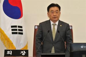 김태석 의장, 원희룡 지사에 제2공항 공론조사 공식 요구