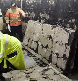 건물 리모델링 중 무너진 벽에 깔린 중국인 근로자 숨져