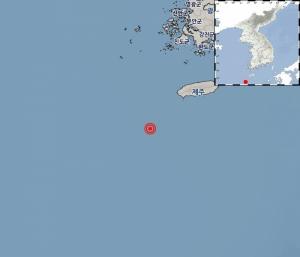 서귀포 해역서 ‘규모 3.8 지진’··· 기상청 “지진피해 없을 것”